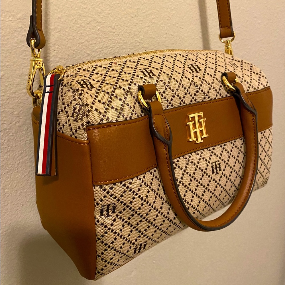 Brown Tommy Hilfiger Crossbody Purse